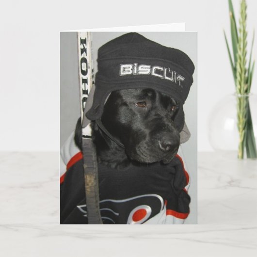 Prettig Hockeyloos Kerstfeest (vanaf 2004) Feestdagen Kaart (Voorkant)