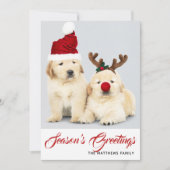 Prettig Hoe-lidamaanden Seizoensgroeten Foto Kerst Feestdagenkaart (Voorkant)