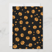 Prettig Hoewejaard | Halloween Huisdier Foto Feestdagenkaart (Achterkant)