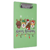 Prettig Hondkerst Typografie Klembord (Rechts)