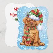 Prettig Howlidays Dogue Feestdagenkaart (Voorkant / Achterkant)