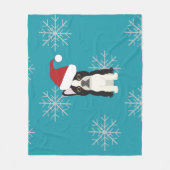 Prettig Howlidays Fleece Deken (Voorkant)