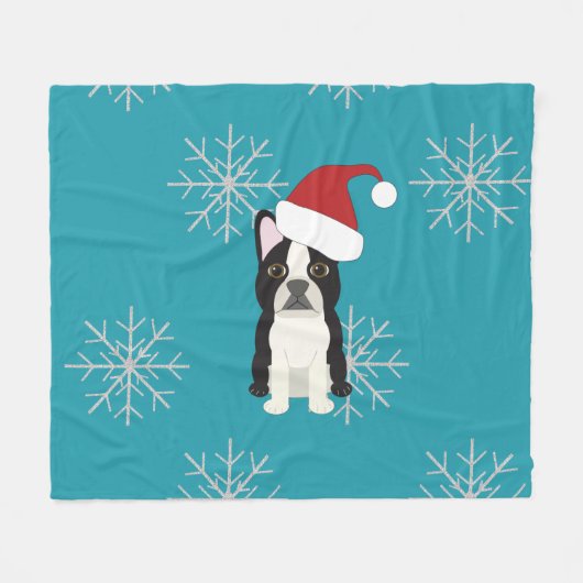 Prettig Howlidays Fleece Deken (Voorkant (Horizontaal))