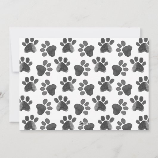 Prettig Howlidays huisdier foto Kerstmis Feestdagenkaart (Achterkant)