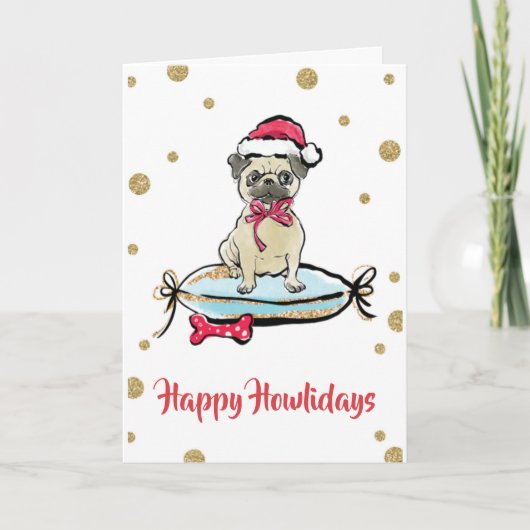 Prettig Howlidays Kaart (Voorkant)
