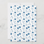 Prettig HOWLidays Rood Groene Puppy Hond Huisdier  Feestdagenkaart (Achterkant)