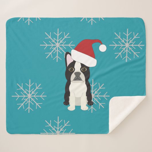Prettig Howlidays Sherpa Deken (Voorkant (horizontaal))
