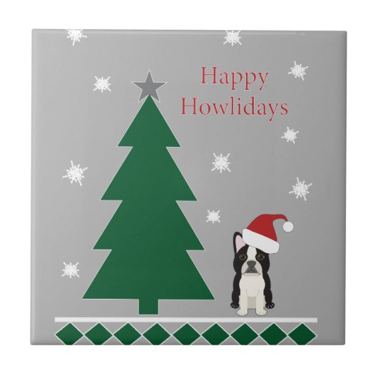 Prettig Howlidays Tegeltje (Voorkant)