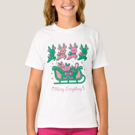 Prettig Iedere Ding Kerstman Arrenslee Rendier Ste T-shirt