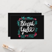 Prettig Jolifeest Kaart (Voorkant / Achterkant in situ)