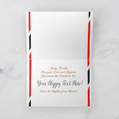 Prettig jubileum van onafhankelijkheid / republiek kaart (Binnen)