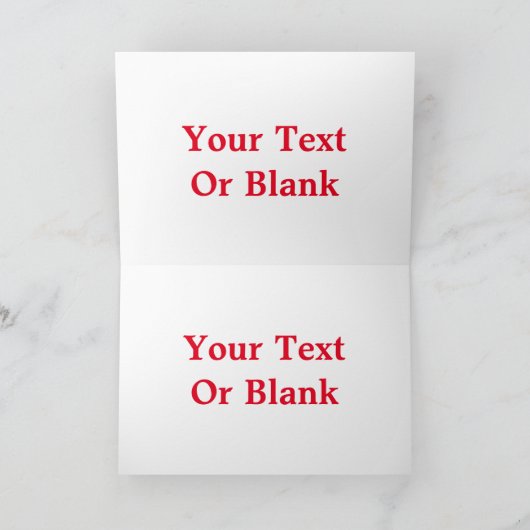 Prettig jul - Winterkamp Feestdagen Kaart (Binnen)