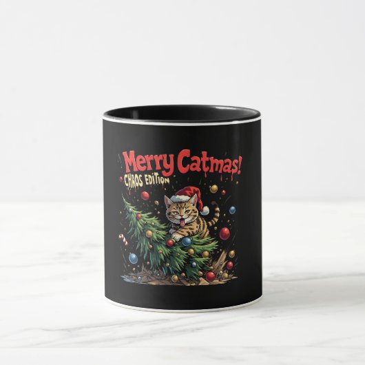 Prettig Katfeest – Chaos Editie Mok (Midden)