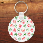 Prettig KatKerstmis Grappig Kerstfeest Sleutelhanger (Achterkant)