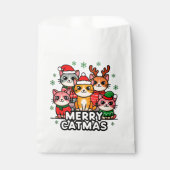 Prettig KatKerstmis Grappig Kerstmis Bedankzakje (Voorkant)
