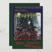 Prettig Katmas  Feestdagenkaart (Voorkant / Achterkant)