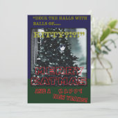 Prettig Katmas  Feestdagenkaart (Staand voorkant)