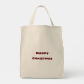 Prettig kerst canvas aankoop schouder Ho Ho Ho! Tote Bag (Achterkant)