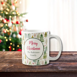 Prettig Kerst Citaat Naam Seizoensgebonden Bos Bom Koffiemok