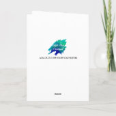 Prettig kerst geschenken cadeaus feestdagen kaart (Achterkant)