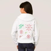Prettig Kerst Gingerbread Design. (Achterkant volledig)