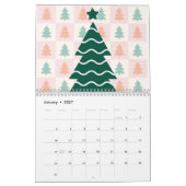 Prettig Kerst Gingerbread Design. Kalender (Jan 2027)