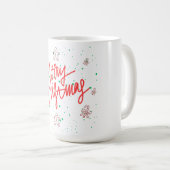 Prettig Kerst Gingerbread Design. Koffiemok (Voorkant rechts)