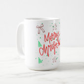 Prettig Kerst Gingerbread Design. Koffiemok (Voorkant links)