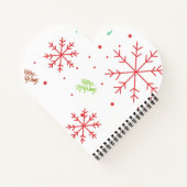 Prettig Kerst Gingerbread Design. Notitieboek (Achterkant)