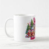 Prettig Kerst Gingerbread House Kerstmis Mok (Links)