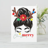 Prettig Kerst Kaart, Kaart (Staand voorkant)