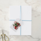 Prettig kerst Kabouter Cadeaulabel (Met Touw)