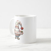 Prettig kerst kabouter koffiemok (Voorkant links)