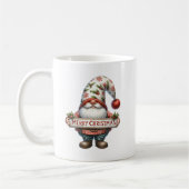 Prettig kerst kabouter koffiemok (Links)