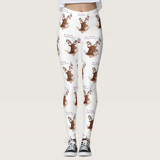Prettig Kerst Legging (Voorkant)