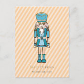 Prettig kerst Notenkraker Feestdagenkaart (Voorkant)