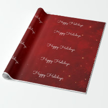 Prettig Kerst Plaid Dieprood Kerstmis
