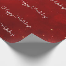 Prettig Kerst Plaid Dieprood Kerstmis