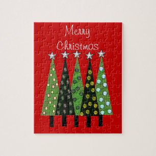 Prettig kerst raadsel legpuzzel