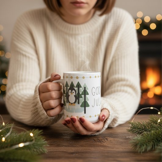 Prettig Kerst Scandinavische Kerstmok Koffiemok