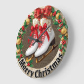 Prettig Kerst Schaatsen Grote Klok (Hoek)