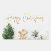 Prettig kerst sticker (Voorkant)