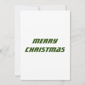 Prettig Kerst Uitnodiging (Achterkant)