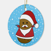 Prettig Kerstaardappel Keramisch Ornament (Links)