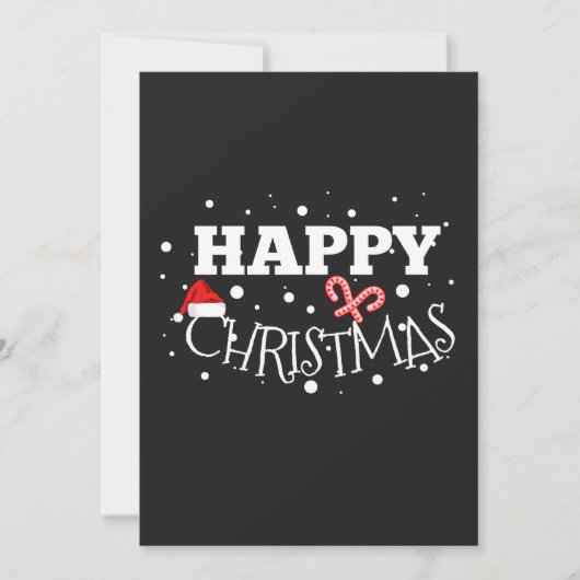 Prettig Kerstcadeau Kerstmis Kaart (Voorkant)