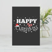 Prettig Kerstcadeau Kerstmis Kaart (Staand voorkant)