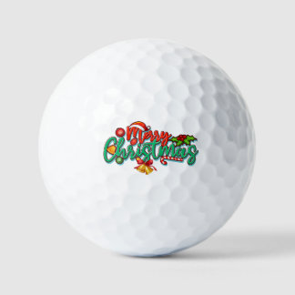 prettig kerstdag golfballen