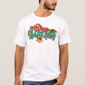 prettig kerstdag t-shirt (Voorkant)