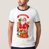 PRETTIG KERSTFEES 2525 BASIS T-SHIRT VOOR HEREN ME (Voorkant)
