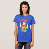 PRETTIG KERSTFEES 2525 BASIS T-SHIRT VOOR VROUWEN (Voorkant volledig)